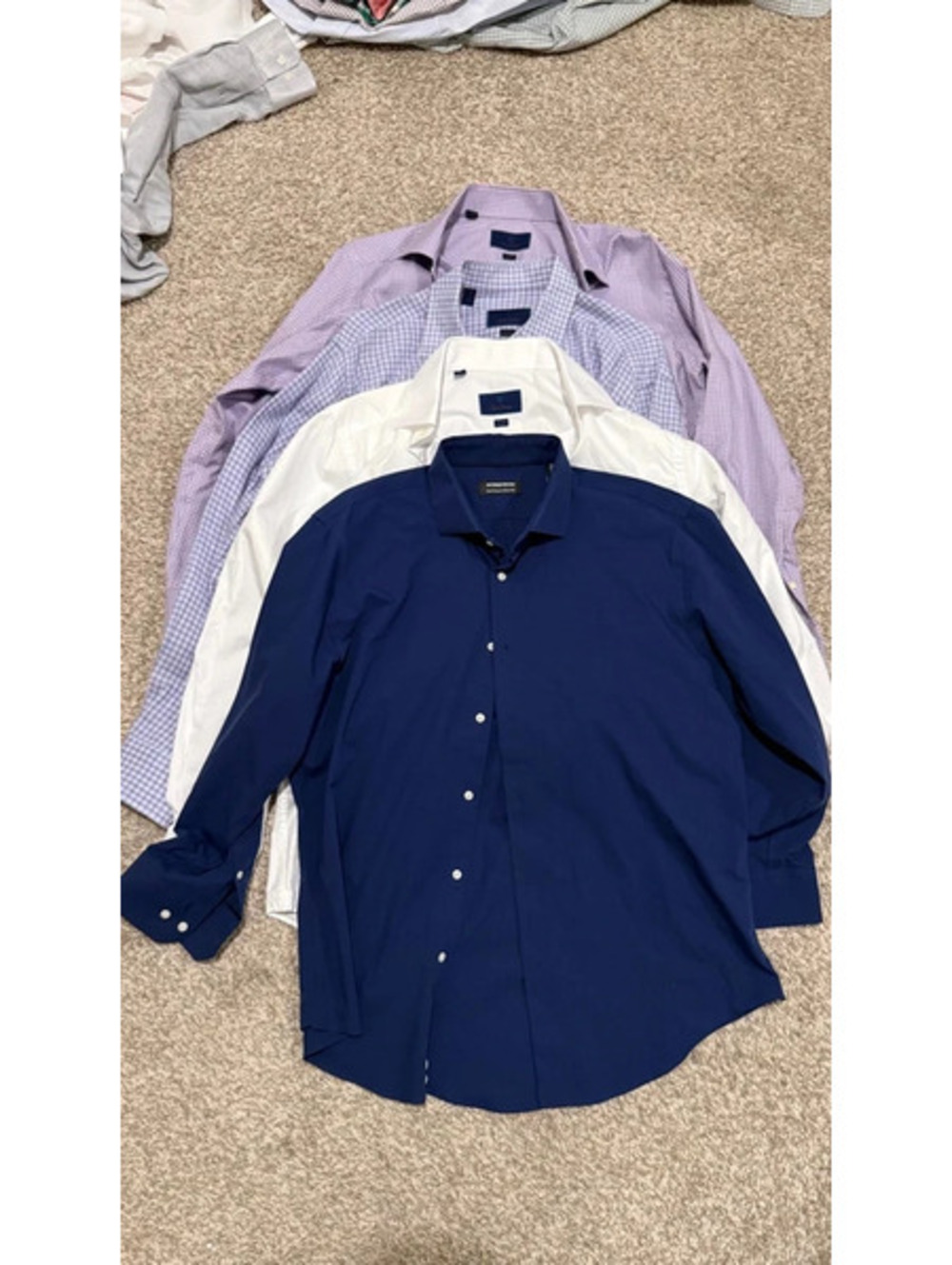 David Donahue Shirt Lot 3 + Nordstrom Tech-Smart Bonus 16.5